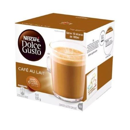 NESCAFE DOLCE GUSTO CAFE AU LAIT 10 CAP 100 G     