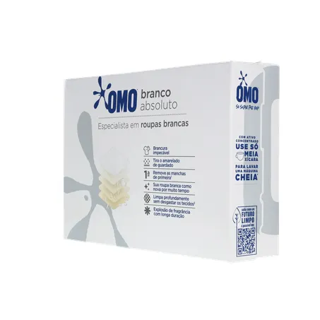 Sabao omo po branco absoluto 360g 360-23