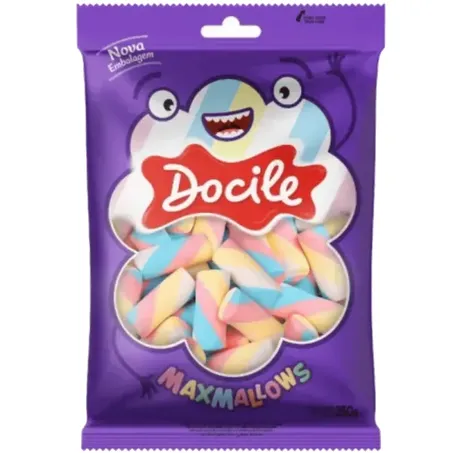 Marshmallow docile tubo torcao 150g