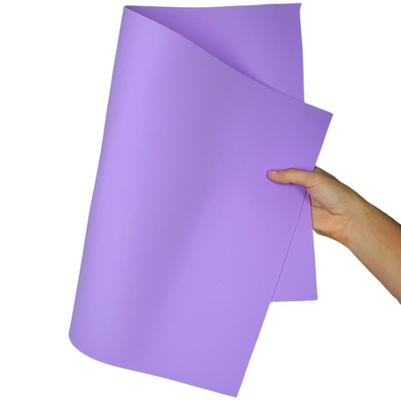Esc placa e.v.a lilas 40x60cm un