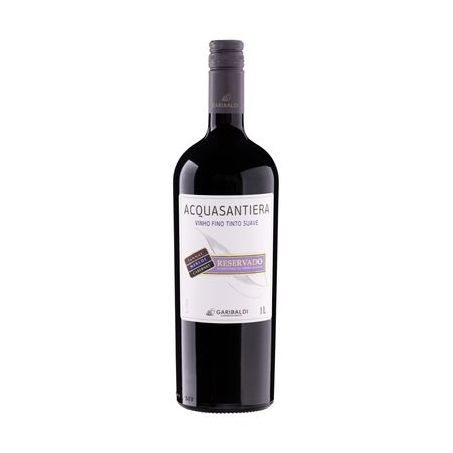 Vinho acquasantiera reservado tinto suave 1l*