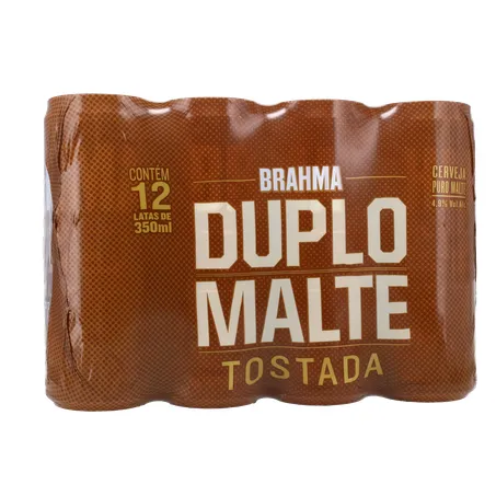 Cerv brahma duplo malte tost lata 350ml 12 un 360-35