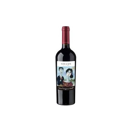 Vinho Telmo e Ruth cabernet merlot 750ml
