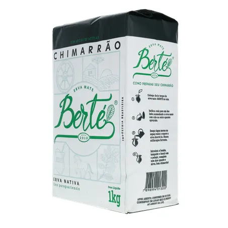Erva mate berte s-acucar 1kg 360-23