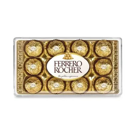 Bombom ferrero rocher 150g caixa 12 unidades
