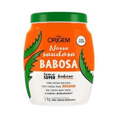 Creme hidratacao babosa origem 1kg