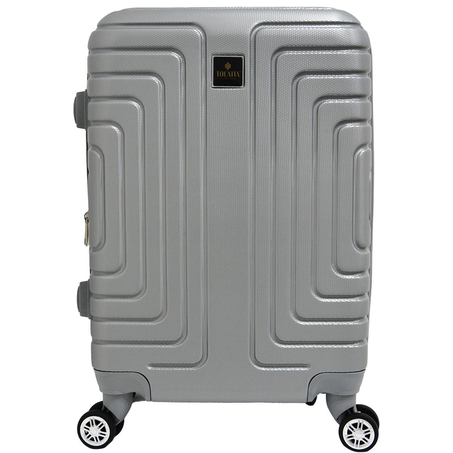 Mala para Viagem Tocatta Média - 15kg - Prata - Ref. 22169