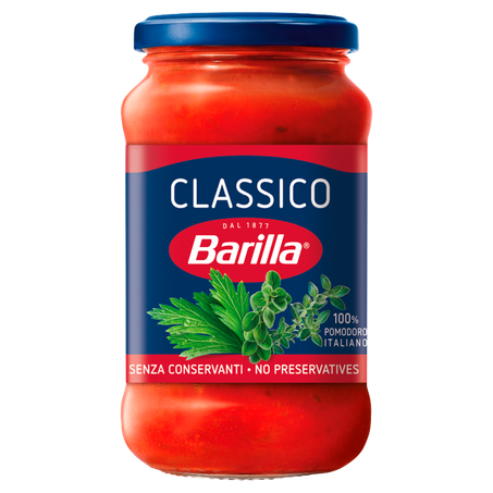 Molho Tomate Barilla Clássico 400g