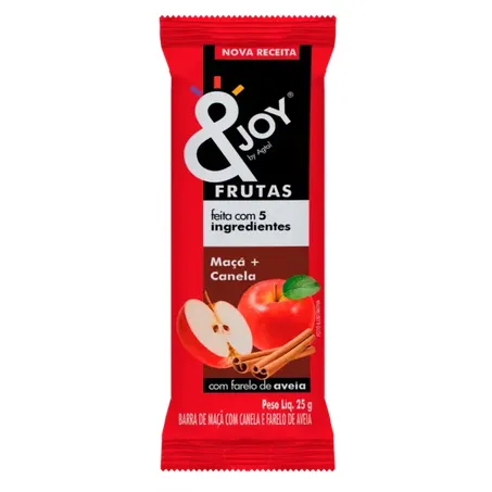 BARRA DE MACA E CANELA 25G - ENJOY
