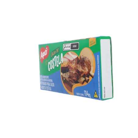 CALDO DE COSTELA EM CUBO APTI CAIXA 114G 360-6