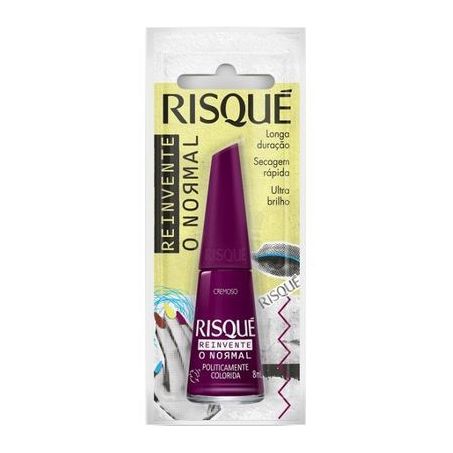 Esmalte risque cremoso politicamente col