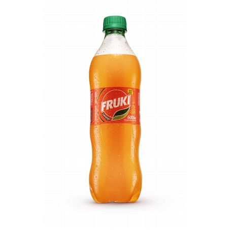 Refrigerante fruki laranja pet 600ml