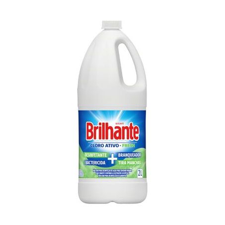 Água sanitária brilhante fresh 2l
