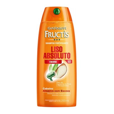 SHAMPOO FRUCTIS 200ML LISO ABS ESCOVA