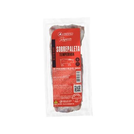 Sobrepaleta suína Alibem temperada congelada aprox. 600g a un