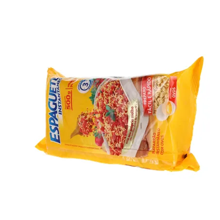 MASSA NISSIN ESPAGUETE C/OVOS T3 500G 360-22