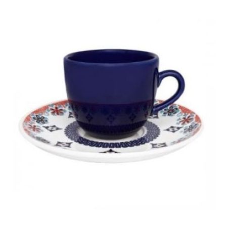 Xícara com pires shanti oxford ed024665
