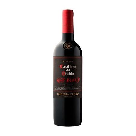 Vinho Chileno Tinto Meio Seco Reserva Red Blend Casillero Del Diablo Valle Central Garrafa 750ML