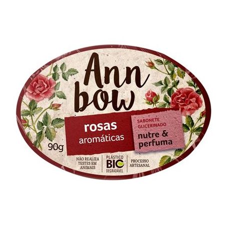Sabonete Ann Bow Rosas Unidade 90G