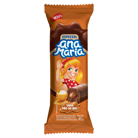 Bolinho Ana Maria Pão de Mel 45g