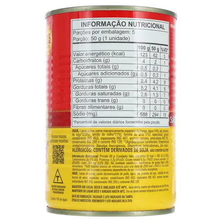 SALSICHA ODERICH HOT DOG 230G 360-13
