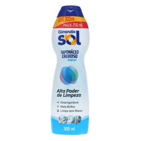 Saponaceo Cremoso Girando Sol Tradicional 300ml 360-0