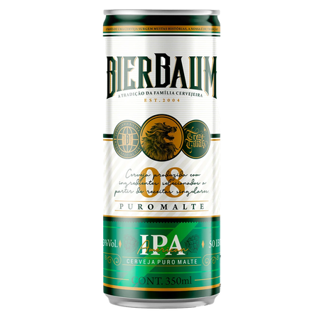 Cerveja Bierbaum American Ipa 350ml