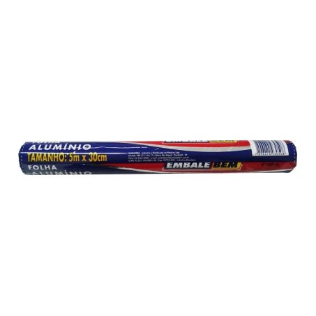 PAPEL ALUMINIO EMBALEBEM 30X5MT