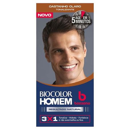 Tonalizante biocolor homem bozzano casta