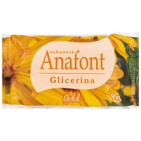 Sabonete barra anafont 90g gold