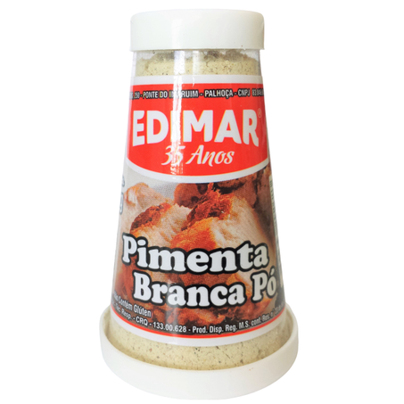 Pimenta branca em pó edimar
