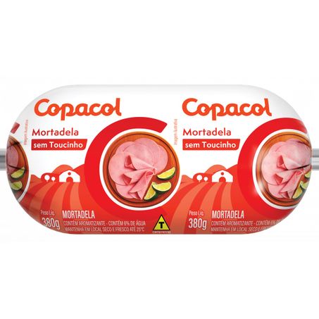 Mortadela copacol sem toucinho 380g