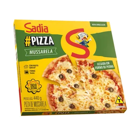 Pizza sadia mussarela 460gr