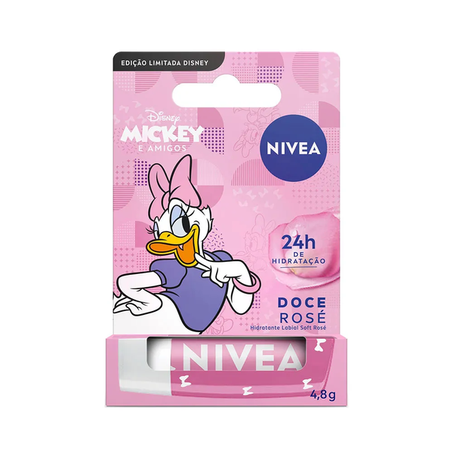 Protetor Labial Nivea 4,8g Biscoito De Baunilha
