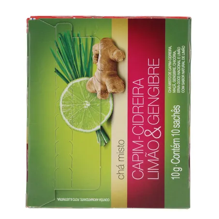 Chá Dr Oetker Cidreira e Limão/Gengibre C/10 Sachês 360-2
