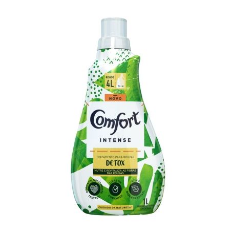 Amaciante Comfort Concentrado Detox Intenso 1l