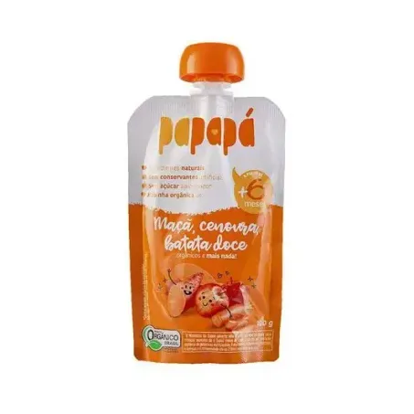 Papinha Maçã, Cenoura e Batata doce Papapá 100g