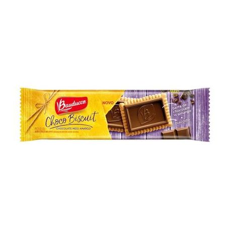 BISCOITO BAUDUCCO 80G CHOCO BISCUIT MEIO AMARGO