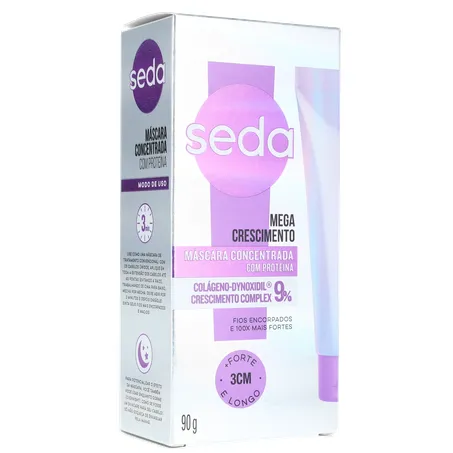 Máscara Concentrada De Tratamento Seda Mega Crescimento 90g 360-33