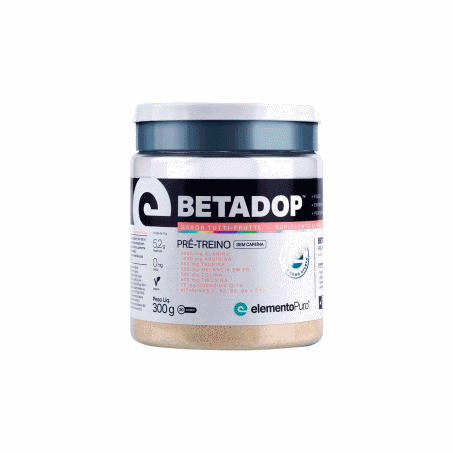 PRÉ-TREINO BETADOP TUTTI-FRUTTI ELEMENTO PURO