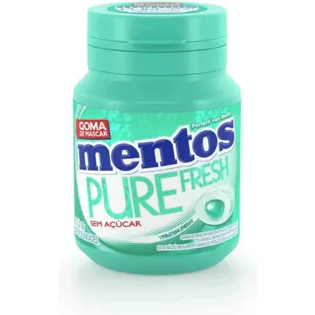 CHICLE MENTOS PURE 56G WINTERGREN