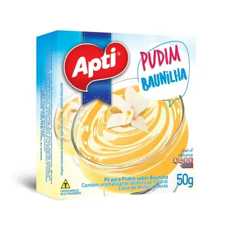 PUDIM APTI BAUNILHA 50G