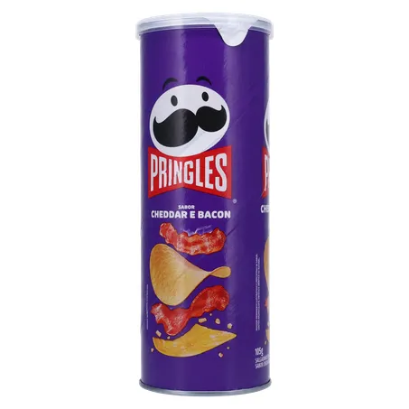 SALGADINHO PRINGLES CHEDAR BACON 105G 360-26