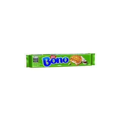Biscoito recheado sabor coco bono 90g