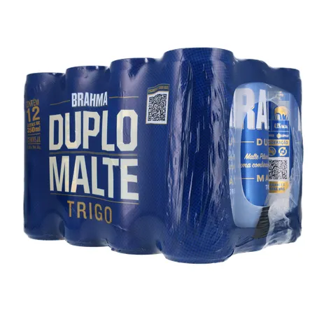 Cerv brahma duplo malte trigo lata 350ml 12 un 360-4