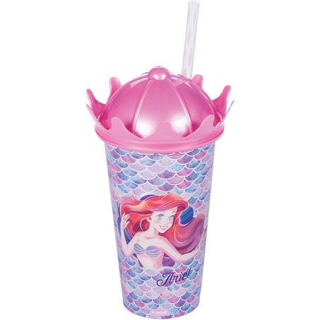 Copo Plasutil 500ml Coroa Pequena Sereia