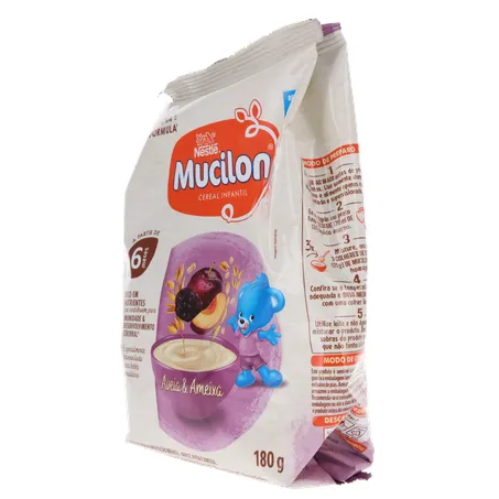Cereal Matinal Mucilon Aveia E Ameixa 180G 360-5