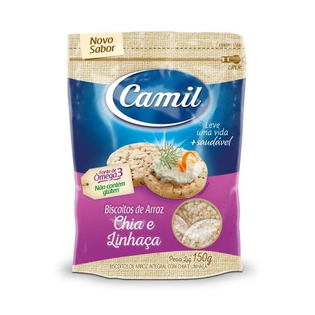 MINI BISC ARROZ CAMIL 150G INT CH/LIN