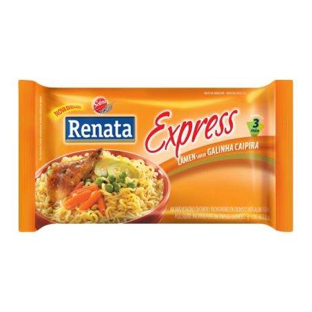 Macarrão instantâneo lámen renata express galinha caipira 85g