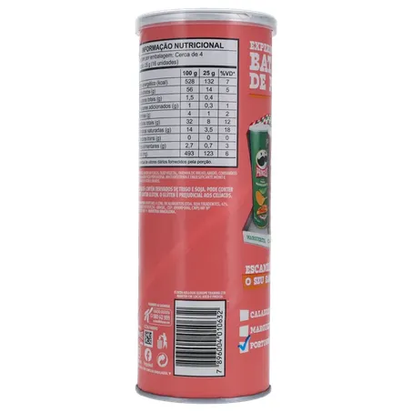 Salgadinho Pringles Batata Portuguesa Tubo 105g 
  360-15